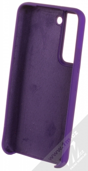 1Mcz Silicone ochranný kryt pro Samsung Galaxy S22 5G fialová (violet) zepředu