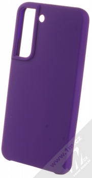1Mcz Silicone ochranný kryt pro Samsung Galaxy S22 5G fialová (violet)
