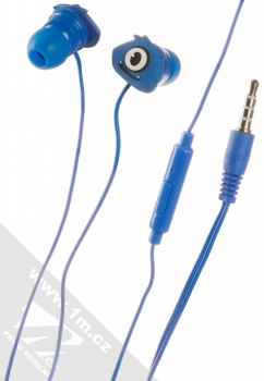 1Mcz YJ-01 Monster stereo sluchátka s konektorem Jack 3,5mm modrá (blue) sluchátka