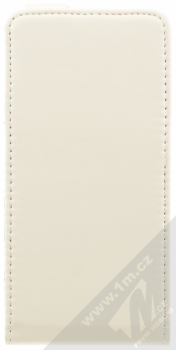 ForCell Slim Flip Flexi otevírací pouzdro pro Samsung Galaxy S6 bílá (white) zepředu