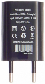 Mini USB nabíječka do sítě A1208 - 2A