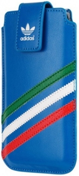 Adidas Sleeve M kožené pouzdro pro mobilní telefon, mobil, smartphone z boku