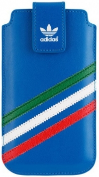 Adidas Sleeve M kožené pouzdro pro mobilní telefon, mobil, smartphone blue