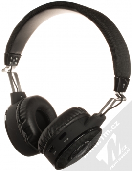 Aligator AH01 Bluetooth stereo sluchátka celá černá (all black) maximální náhlavník