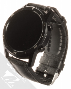 Aligator Watch Pro chytré hodinky černá (black) kožená varianta