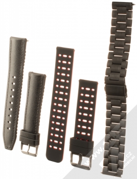 Aligator Watch Pro chytré hodinky černá (black) všechny varianty pásků