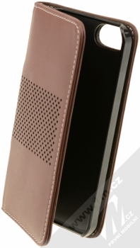Ayano Dots flipové pouzdro pro Apple iPhone 5, iPhone 5S hnědá (brown)