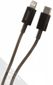 Baseus Super Si Quick Charger nabíječka do sítě s USB Type-C výstupem 20W a USB Type-C kabel s Apple Lightning konektorem (TZCCSUP-B01) černá (black) USB Type-C kabel konektory