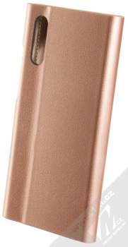 Beeyo Book Grande flipové pouzdro pro Huawei P20 růžově zlatá (rose gold) zezadu