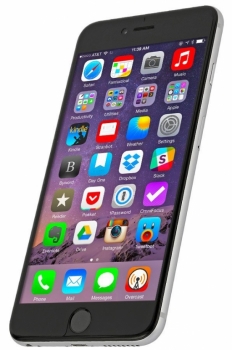 Blue Star Glass Protector Front and Back ochranné tvrzené sklo na displej a na zadní část pro Apple iPhone 6 zepředu