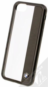 BMW Signature Aluminium Vertical ochranný kryt pro Apple iPhone 7 (BMHCP7TRALBK) černá (black)