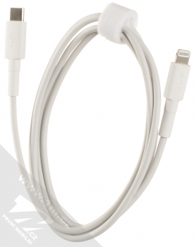BMX Mini White Cable USB Type-C kabel délky 120cm s Apple Lightning konektorem (CATLSW-A02) bílá (white) komplet
