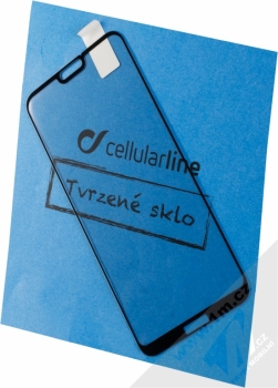 CellularLine Second Glass Capsule ochranné tvrzené sklo na kompletní displej pro Huawei P20 Lite černá (black)