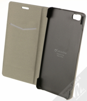 CellularLine Book Essential flipové pouzdro pro Huawei P8 Lite černá (black) otevřené