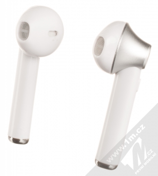Cellularline Music Sound TWS1 Bluetooth Earphones stereo sluchátka bílá stříbrná (white silver) sluchátka