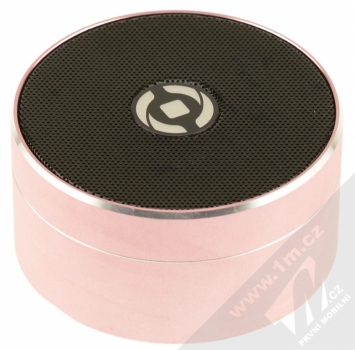 Celly Speakeralu Bluetooth reproduktor růžově zlatá (rose gold) zezadu