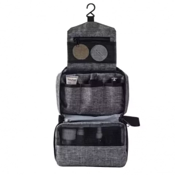 1Mcz SL20250 Kosmetická taška s háčkem na zavěšení šedá (grey)