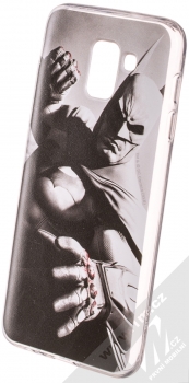 DC Comics Batman 019 TPU ochranný silikonový kryt s motivem pro Samsung Galaxy J6 (2018) šedá (grey)