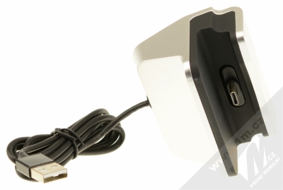 Dokovací stanice s USB Type-C konektorem stříbrná (silver) konektor
