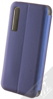 Forcell Elegance Book flipové pouzdro pro Huawei P30 tmavě modrá (dark blue) zezadu