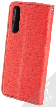Forcell Fancy Book flipové pouzdro pro Huawei P30 červená modrá (red blue) zezadu