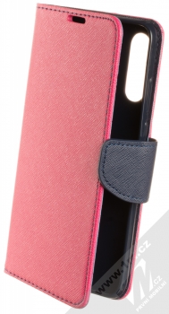 Forcell Fancy Book flipové pouzdro pro Huawei P30 Lite růžová modrá (pink blue)
