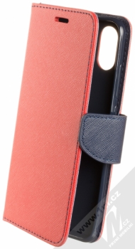 Forcell Fancy Book flipové pouzdro pro Xiaomi Mi A2 červená modrá (red blue)