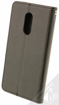 Forcell Fancy Book flipové pouzdro pro Xiaomi Redmi Note 4 černá (black) zezadu