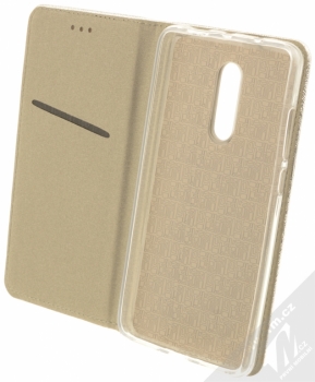 Forcell Magic Book flipové pouzdro pro Xiaomi Redmi Note 4 (Global Version) stříbrná (silver) otevřené