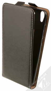 ForCell Slim Flip Flexi otevírací pouzdro pro Huawei Y6 II černá (black)
