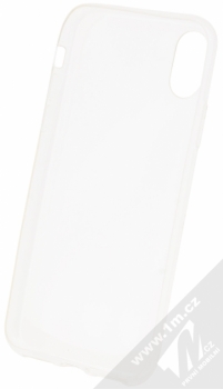 Forcell Ultra-thin ultratenký gelový kryt pro Apple iPhone X průhledná (transparent) zepředu
