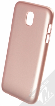 Goospery i-Jelly Case TPU ochranný kryt pro Samsung Galaxy J5 (2017) růžově zlatá (metal rose gold)