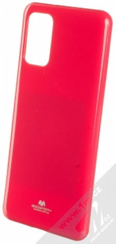Goospery Jelly Case TPU ochranný silikonový kryt pro Samsung Galaxy S20 Plus sytě růžová (hot pink)