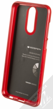 Goospery Jelly Case TPU ochranný silikonový kryt pro Huawei Mate 10 Lite červená (red) zepředu