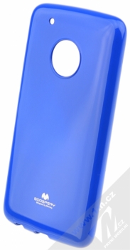 Goospery Jelly Case TPU ochranný silikonový kryt pro Moto G5 Plus tmavě modrá (dark blue)