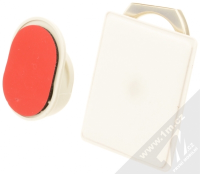 GreenGo Sticky Smart-Ring držák na prst bílá (white) zezadu