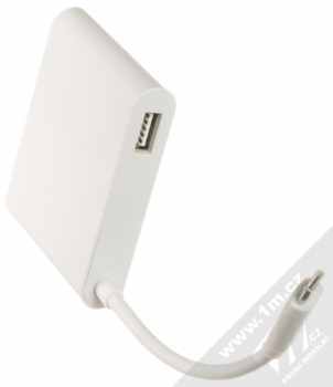 Huawei AD11 MateDock 2 originální multipoint adaptér bílá (white) USB konektor