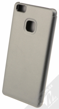 Huawei Folio Flip originální flipové pouzdro pro Huawei P9 Lite šedá (grey) zezadu