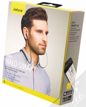 Jabra Halo Smart Bluetooth Stereo headset černá (black) krabička
