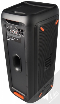 JBL PARTYBOX 200 výkonný Bluetooth reproduktor se světelnými efekty černá (black) zezadu