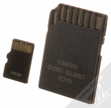 Kingston Canvas Select Plus microSDHC 32GB Speed Class I (U1) V10 paměťová karta + adaptér SD černá (black) zezadu
