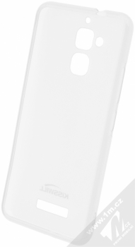 Kisswill TPU Open Face silikonové pouzdro pro Asus ZenFone 3 Max (ZC520TL) bílá průhledná (white transparent) zepředu
