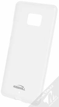 Kisswill TPU Open Face silikonové pouzdro pro HTC U Ultra bílá průhledná (white)