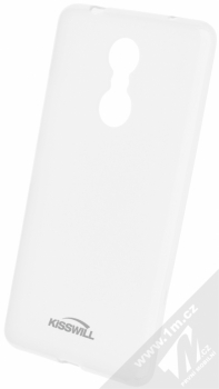 Kisswill TPU Open Face silikonové pouzdro pro Lenovo K6 Note bílá průhledná (white)