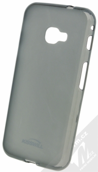 Kisswill TPU Open Face silikonové pouzdro pro Samsung Galaxy Xcover 4 černá průhledná (black)