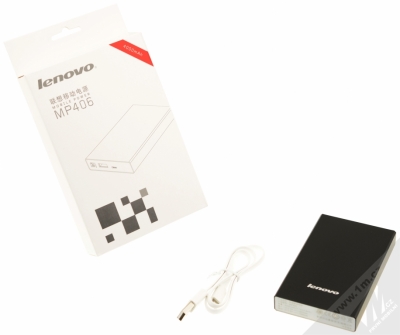 Lenovo MP406 PowerBank záložní zdroj 4000mAh pro mobilní telefon, mobil, smartphone, tablet černá (black) balení