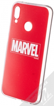 Marvel Logo 002 TPU ochranný silikonový kryt s motivem pro Huawei P20 Lite červená (red)