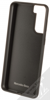 Mercedes Perforation ochranný kryt pro Samsung Galaxy S21 Plus (MEHCS21MARMBK) černá (black) zepředu