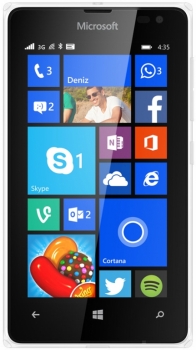 Microsoft Lumia 435 white mobil, mobilní telefon, smartphone