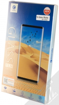 Mocolo Premium 3D UV Tempered Glass ochranné tvrzené sklo na kompletní displej pro Samsung Galaxy S9 Plus průhledná (clear) krabička